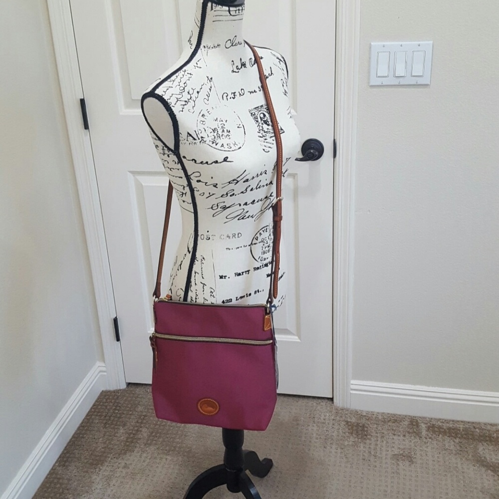 Dooney and Bourke nylon/ leather crossbody